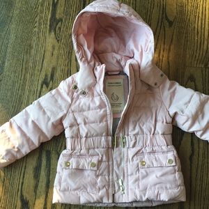 Zara Girls Down Winter coat